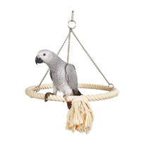 Rope Ring Parrot Swing - Pet Products R Us