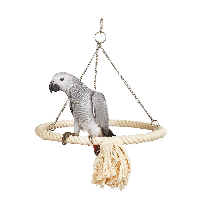 Rope Ring Parrot Swing - Pet Products R Us