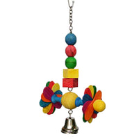 Spiral Bell Bird Toy - Pet Products R Us