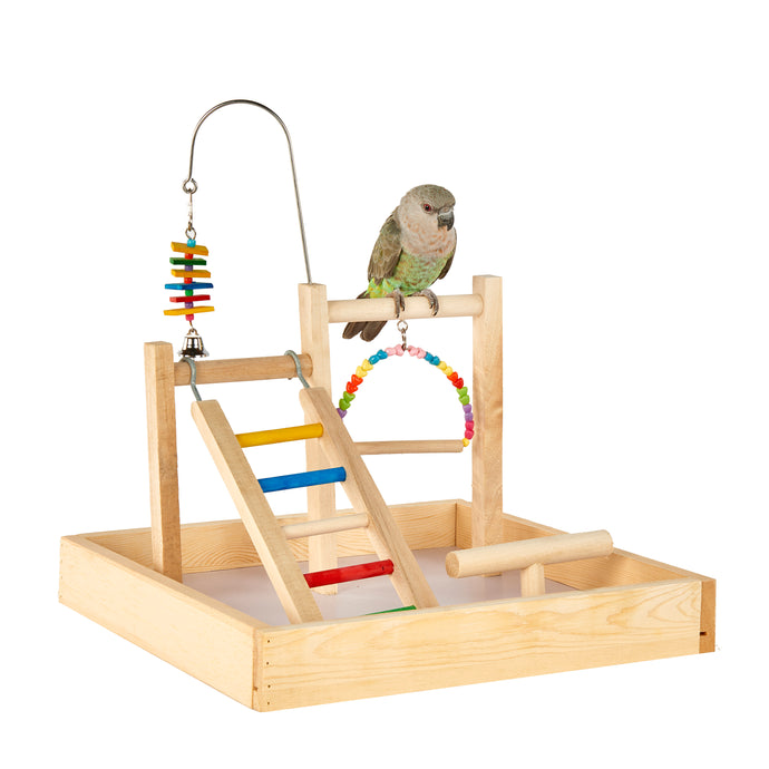 The Liberta Table Top Bird Play Stand - Pet Products R Us
