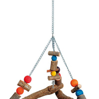 Triangle Treasure Swing Parrot Toy - Pet Products R Us