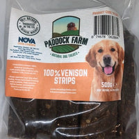 Paddock Farm Venison Strips 500g