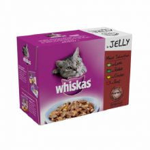 Whiskas Pouch in Jelly Meat Selection 100g x 12 - Pet Products R Us
