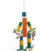 Bendy Bill Parrot Toy - Pet Products R Us