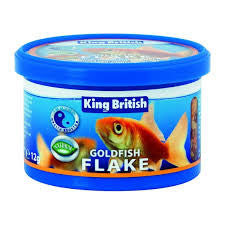 King British Goldfish Flakes - Pet Products R Us