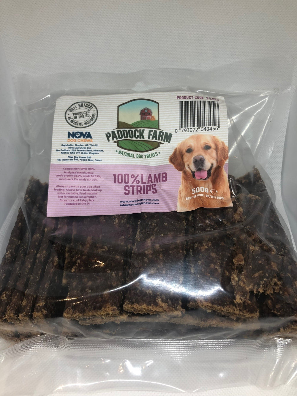 Paddock Farm Lamb Strips 500g