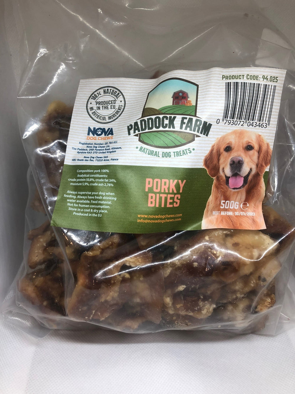 Porky Bites 500g