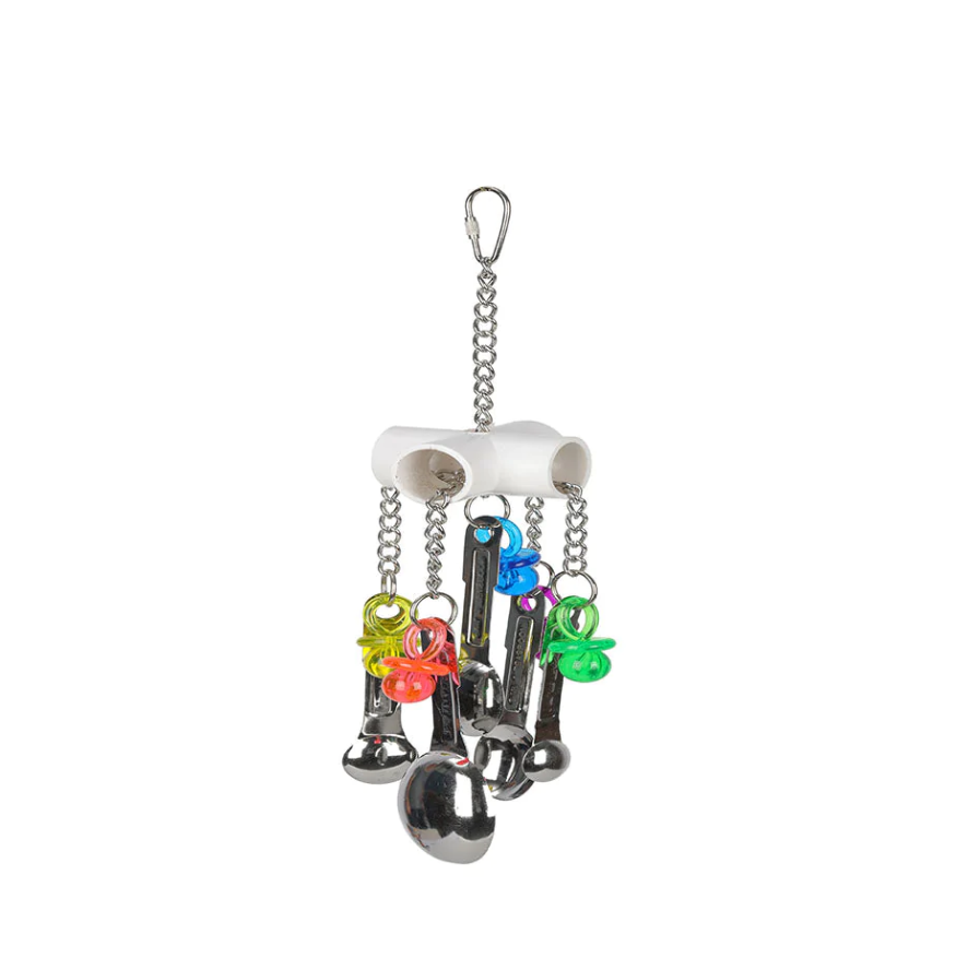 Spoon Clacker Bird Toy